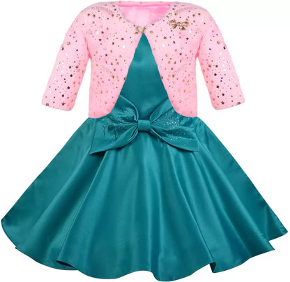 Baby Girls Calf Length Party Dress