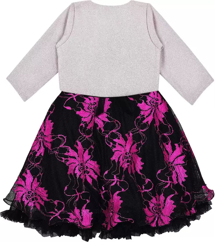 Girls Midi/Knee Length Party Dress