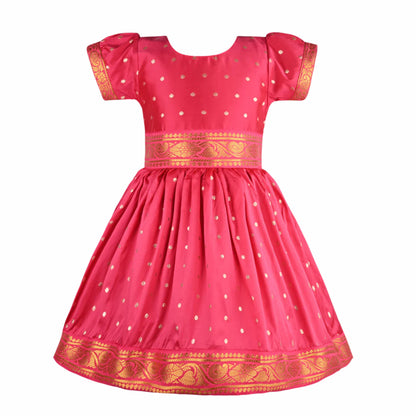 Girls Traditional border ethnic Dress