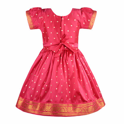 Girls Traditional border ethnic Dress