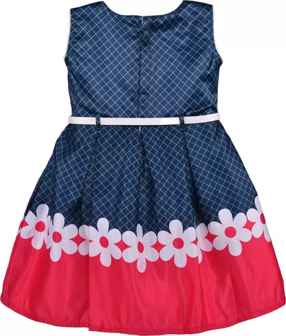 Girls Midi/Knee Length Party Dress