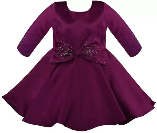 Girls Midi/Knee Length Party Dress