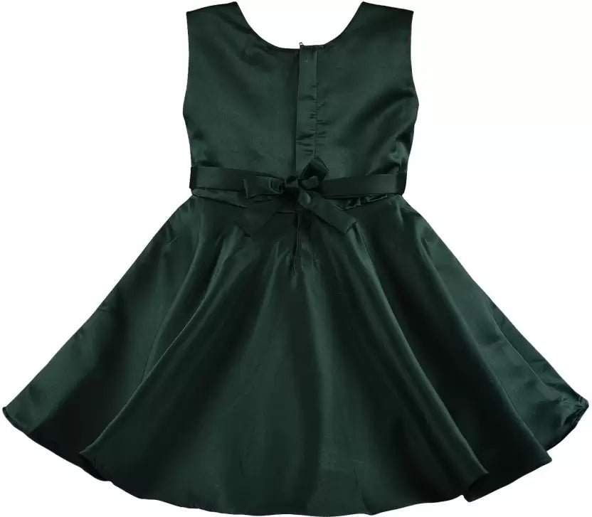 Girls Calf Length Party Dress