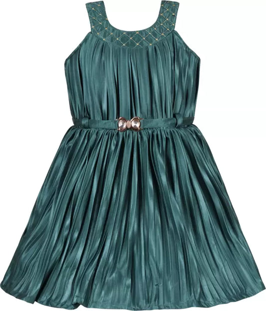 Girls Midi/Knee Length Party Dress