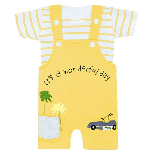 Wish Karo Boys Dungaree For Kids-(bt87ylw)