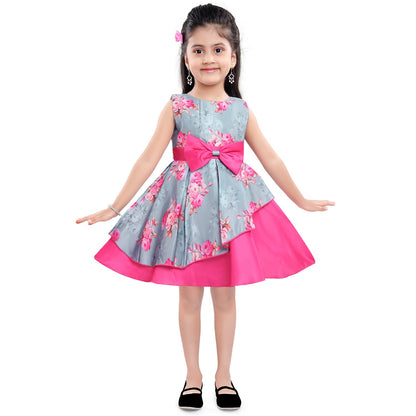 Girls A-line Floral dress