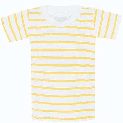 Boys Striped T-shirt and Dungaree Clothing Set