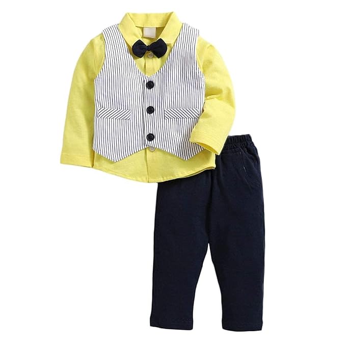 Boys Striped Cotton Party wear