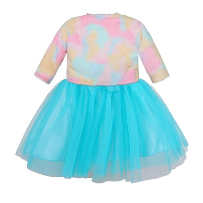 Wish Karo baby girls partywear frocks dress for girls fe3132bluJKTMLTF