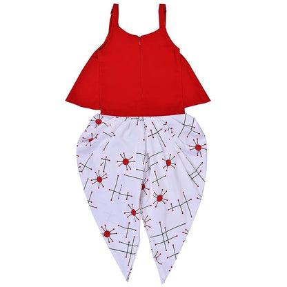 Baby Girls Top and Dhoti Pant Dress For Girls