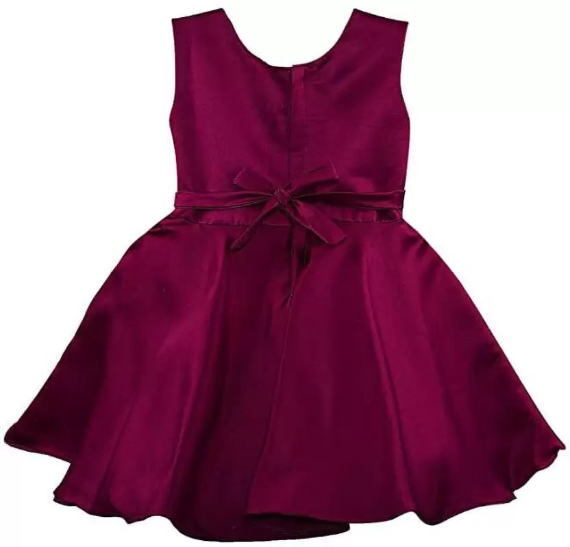 Girls Calf Length Party Dress