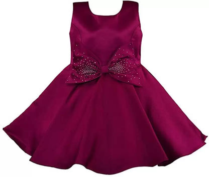 Girls Calf Length Party Dress