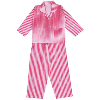 Unisex Printed Top and Bottom Pyjamas Night Dress