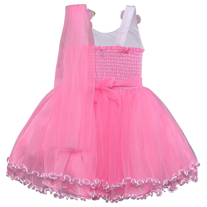 Girls Knee Length A-Line Frock Dress