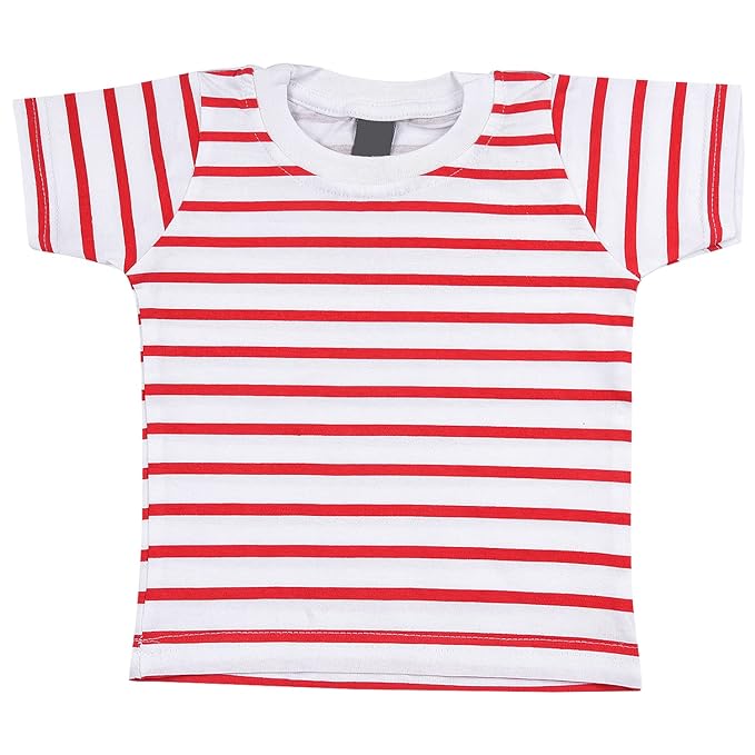 Boys Striped T-shirt and Dungaree Clothing Set