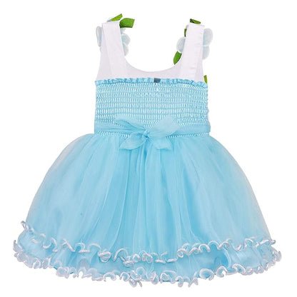 Girls Knee Length A-Line Frock Dress