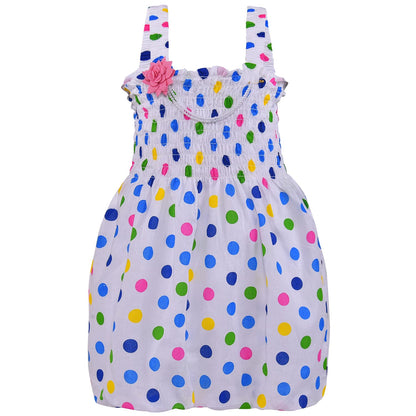 Girls Dot Printed Frocks Dress