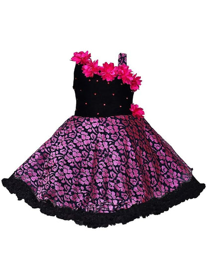 wish karo baby girls partywear frocks dress for girls fe1102pnkJKTWHTF