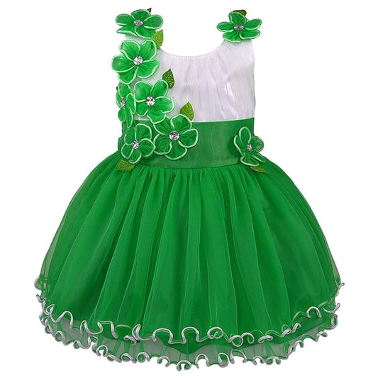 Wish Karo Baby Girls Dress Frock with Jacket