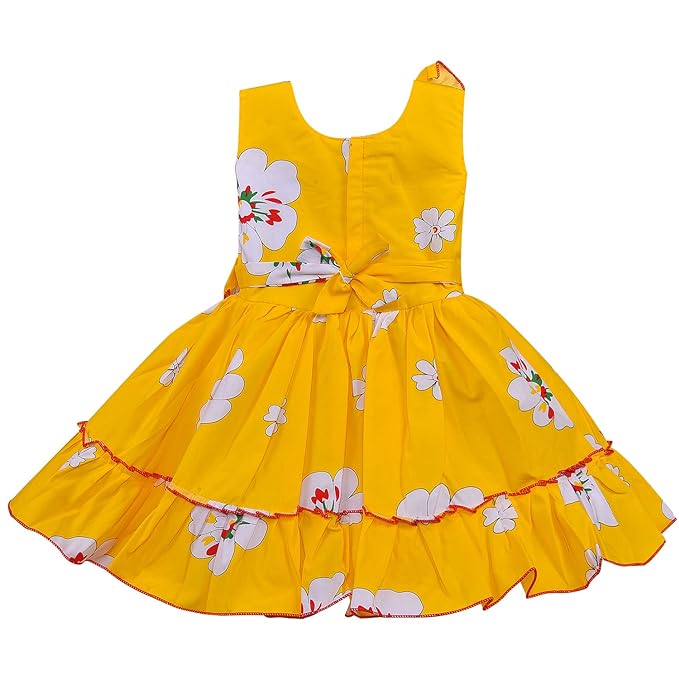 Baby Girls Cotton Frock Causal Dress