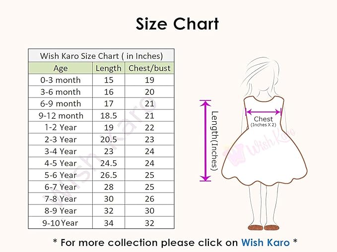 Wish Karo Baby Girls Frocks Dress