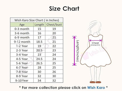 Wish Karo Baby Girls Frocks Dress