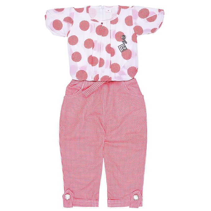 Girls Printed Clothing Set