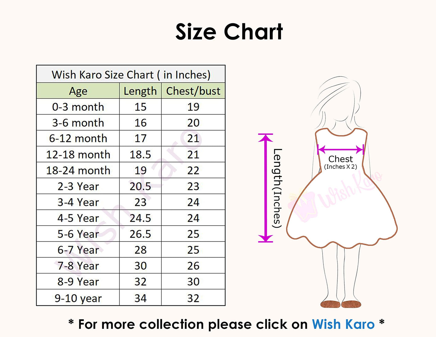 Girls' Knee Length Dress