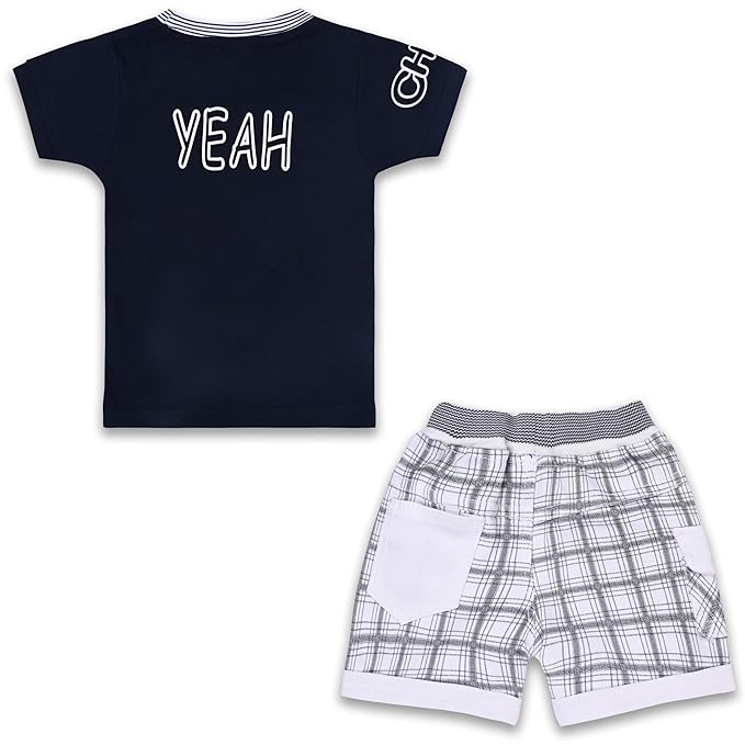 Boys Printed T-Shirt and Shorts