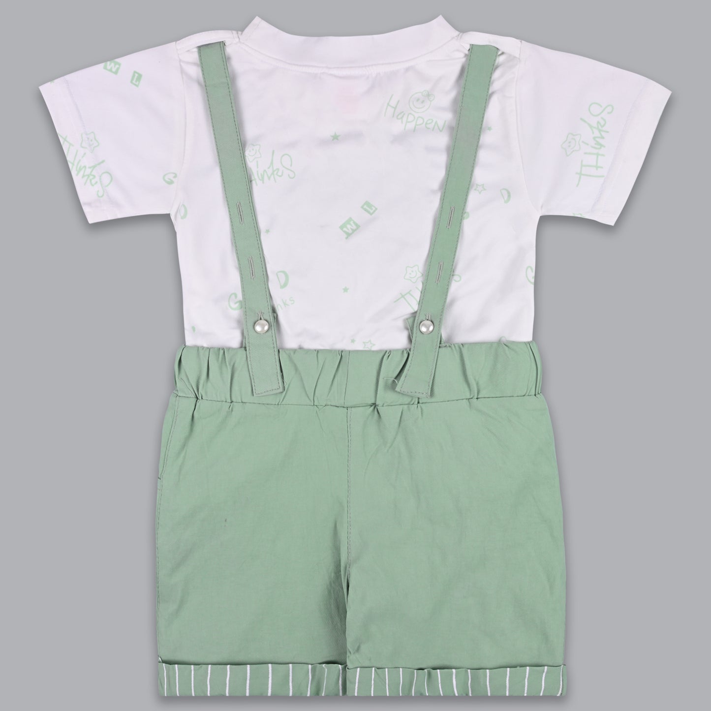 Girls Dungaree Set