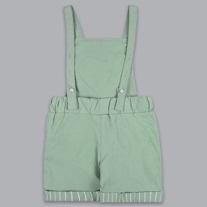 Girls Dungaree Set