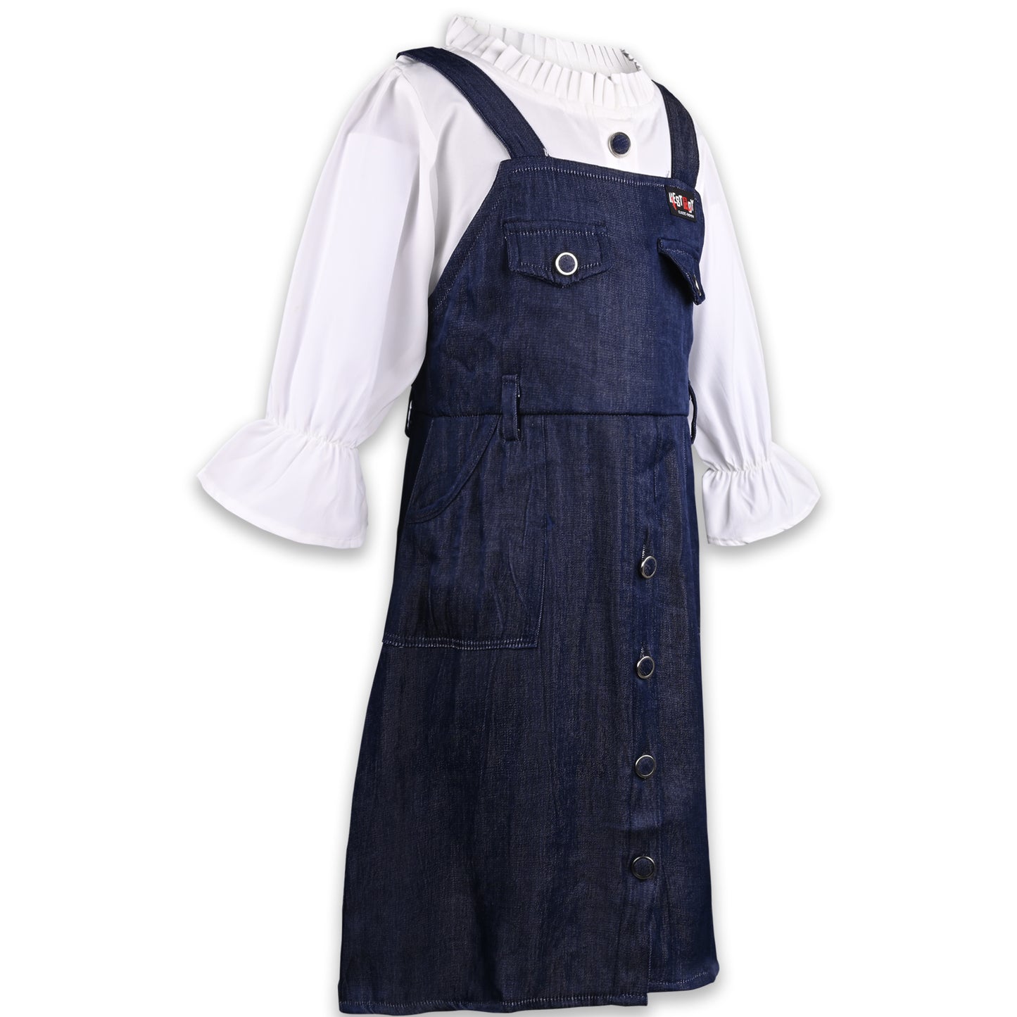 Girls Dungaree Set