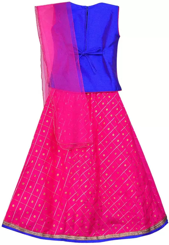 Girls Lehenga Choli Ethnic Wear Embroidered Lehenga Choli