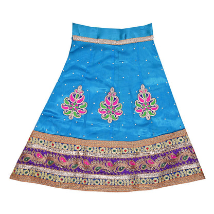 Girls Ethnic Embroidered Lehenga Choli