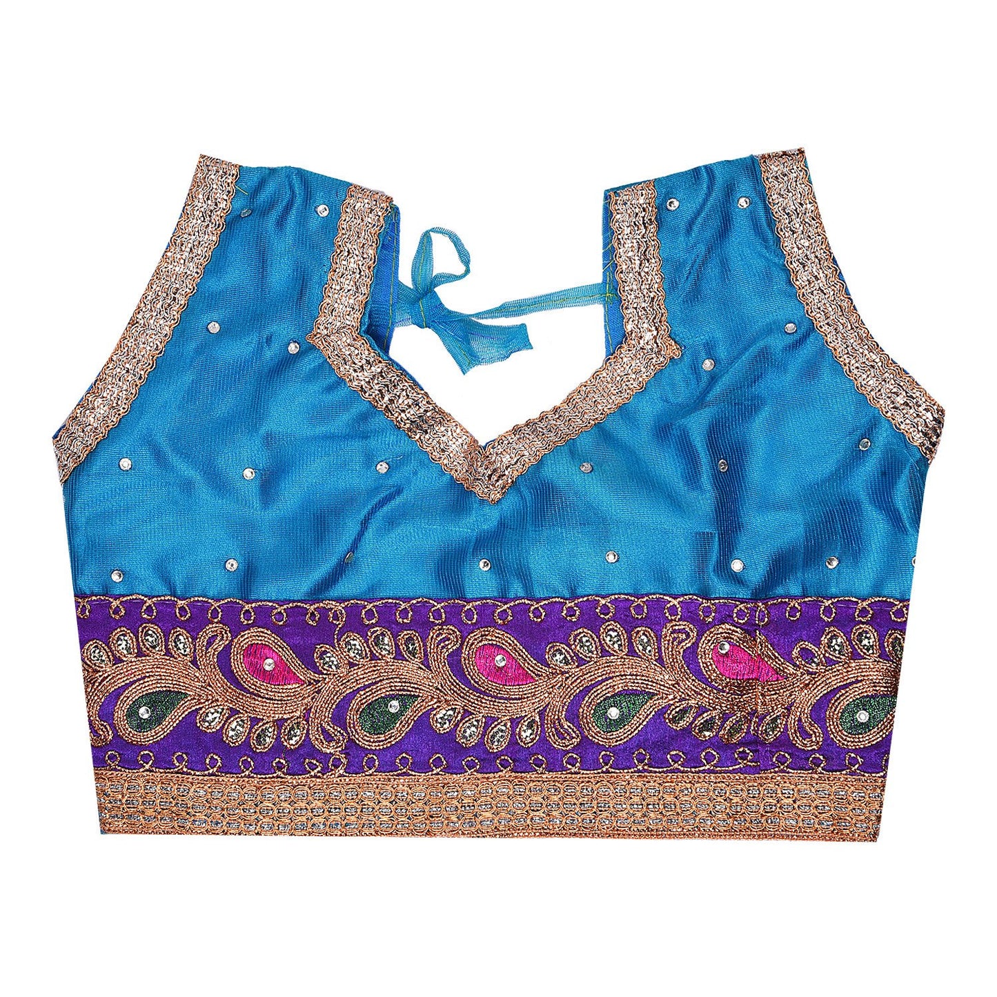 Girls Ethnic Embroidered Lehenga Choli