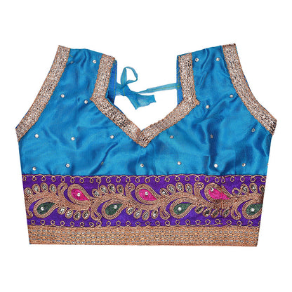 Girls Ethnic Embroidered Lehenga Choli