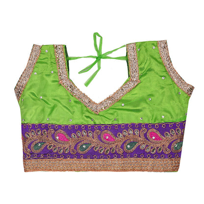 Girls Ethnic Embroidered Lehenga Choli