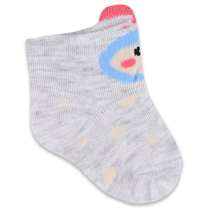 Set of 3 Infants Cartoon Cotton Socks