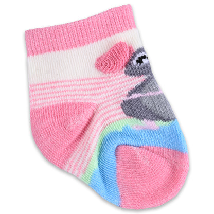 Set of 3 Infants Cartoon Cotton Socks