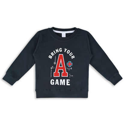 Boys Printed Sweatshirt and Jean Clothing Set