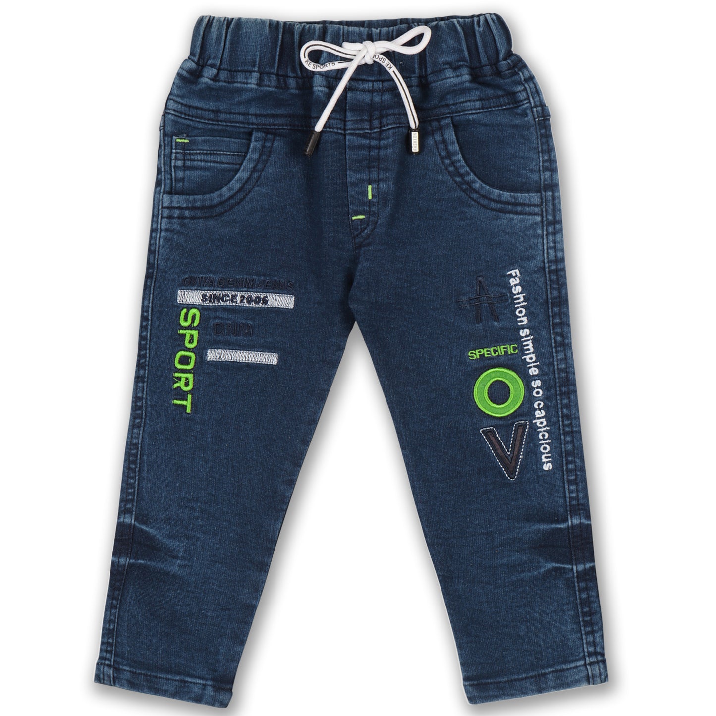 Boys Printed Sweatshirt and Jean Clothing Set