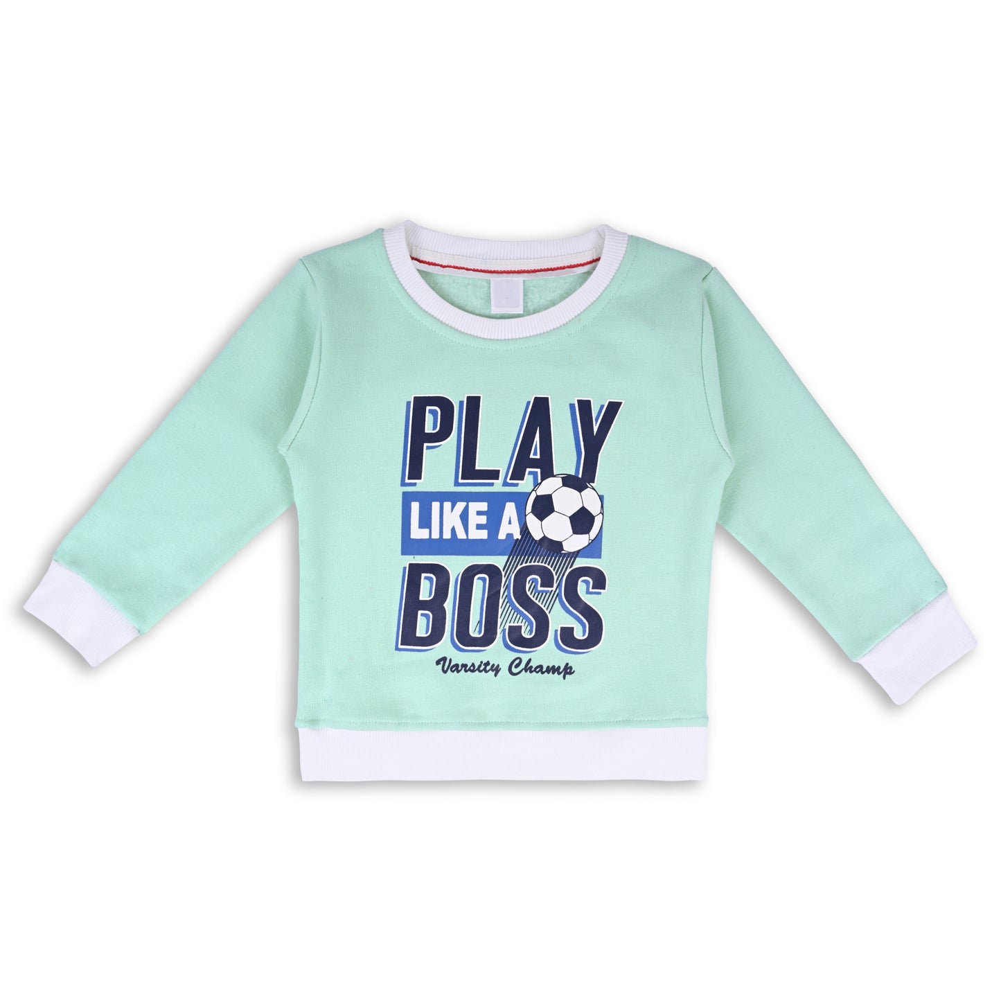 Boys Printed Sweatshirt and Jean Clothing Set