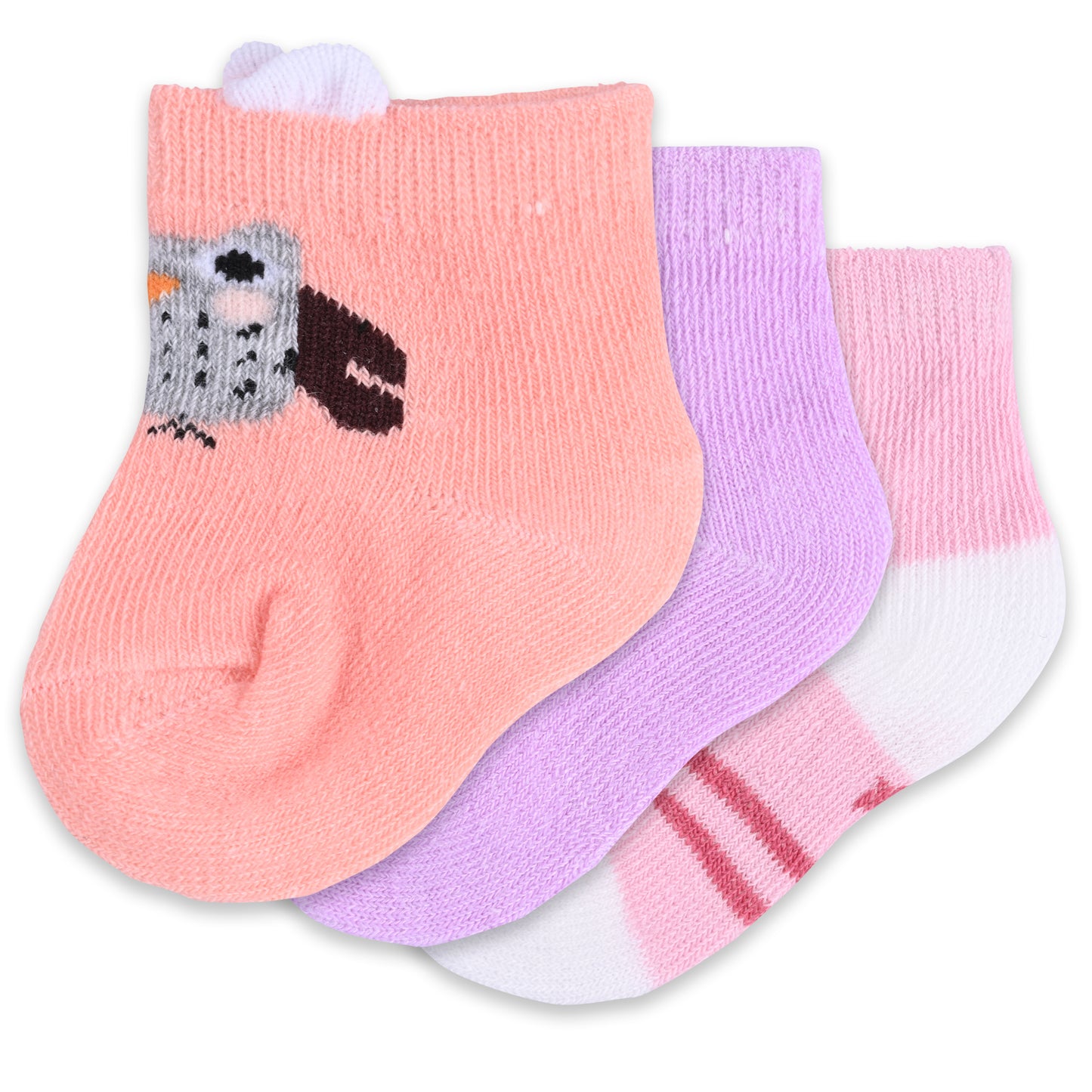 Kids Cotton Ankle-Length Socks