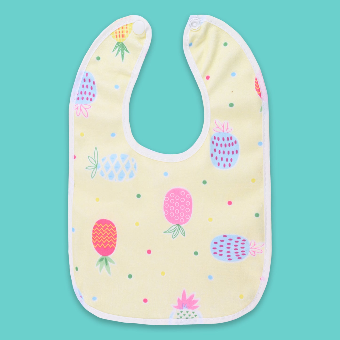 Infant Kids Pack Of 3 Printed Waterproof Lining Bibs