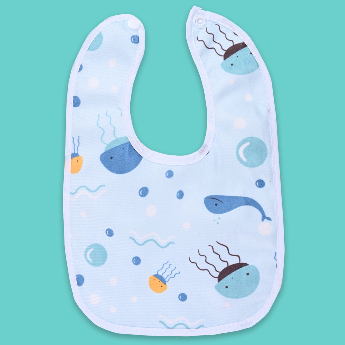 Infant Kids Pack Of 3 Printed Waterproof Lining Bibs