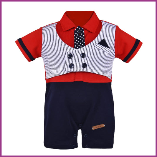 Wish Karo Baby Boys Rompers-(bt109rd)