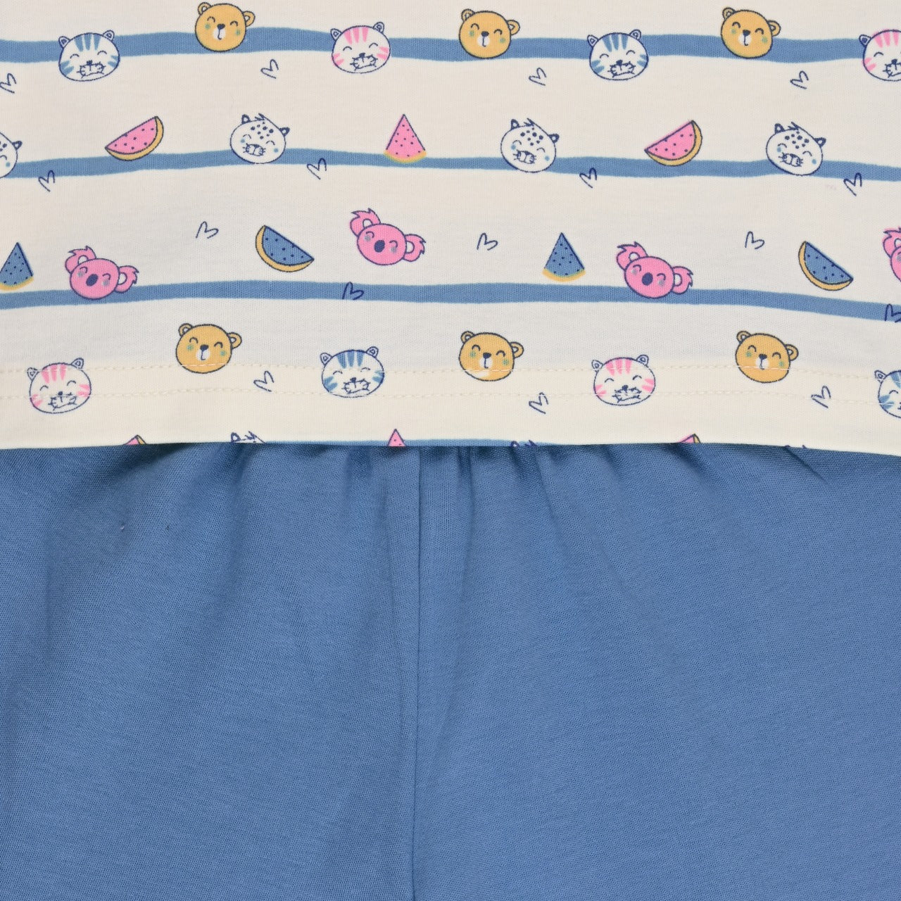 Infants cotton T-shirt and lounge pant