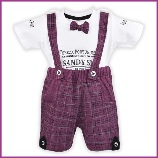 Wish Karo Baby Boys Dungaree Dress For Boys-(bt106wn)