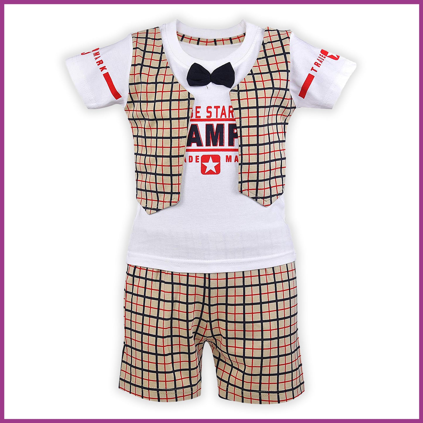 Wish Karo Unisex Clothing Sets for Boys & Baby Girls-(bt17blk)