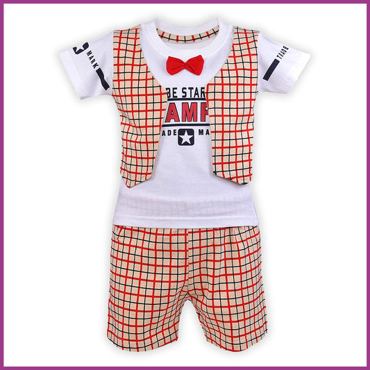 Wish Karo Unisex Clothing Sets for Boys & Baby Girls-(bt17rd)